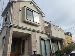 みらいホームの外壁塗装-施工前