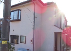 みらいホームの外壁塗装-施工前